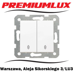 Panasonic VIKO KARRE włącznik schodowy podwójny Warszawa Aleja Sikorskiego 3 LU3 Bartycka
